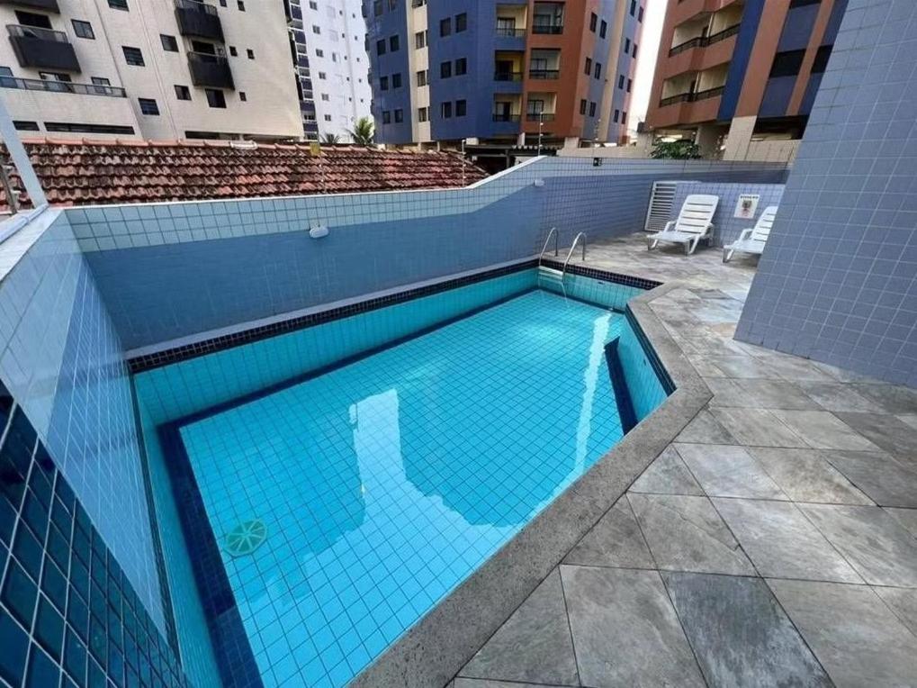 Apto Vista Mar, 8 Pessoas, Varanda Gourmet, Pe Na Areia! Πράια Γκράντε Εξωτερικό φωτογραφία