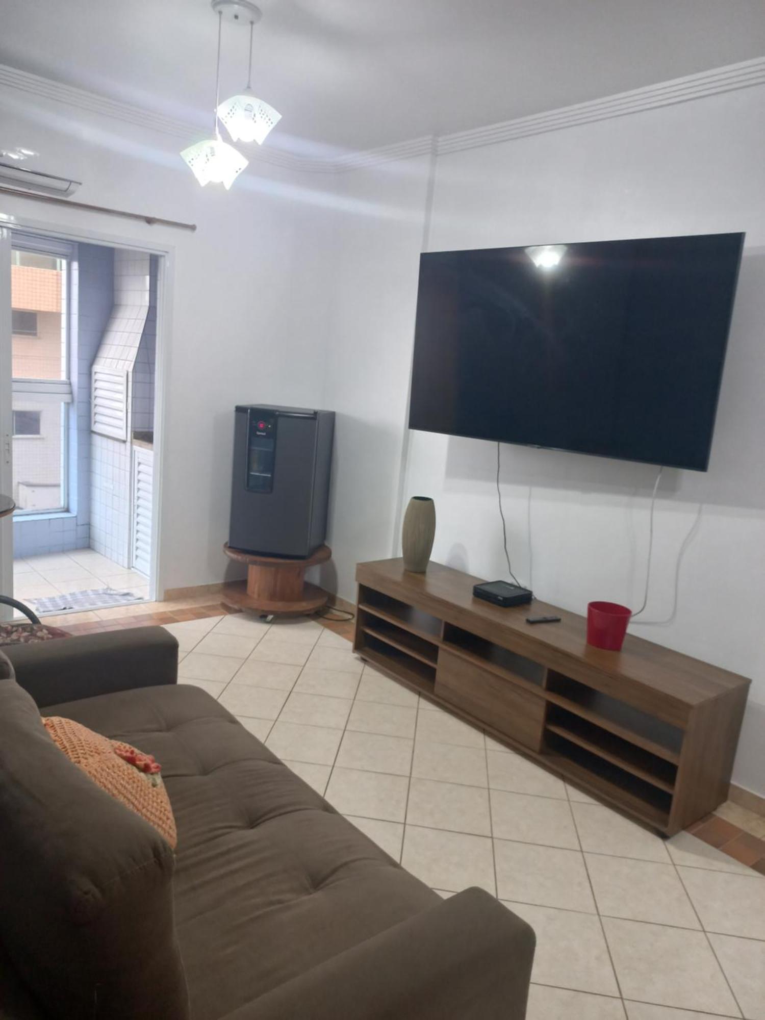 Apto Vista Mar, 8 Pessoas, Varanda Gourmet, Pe Na Areia! Πράια Γκράντε Εξωτερικό φωτογραφία