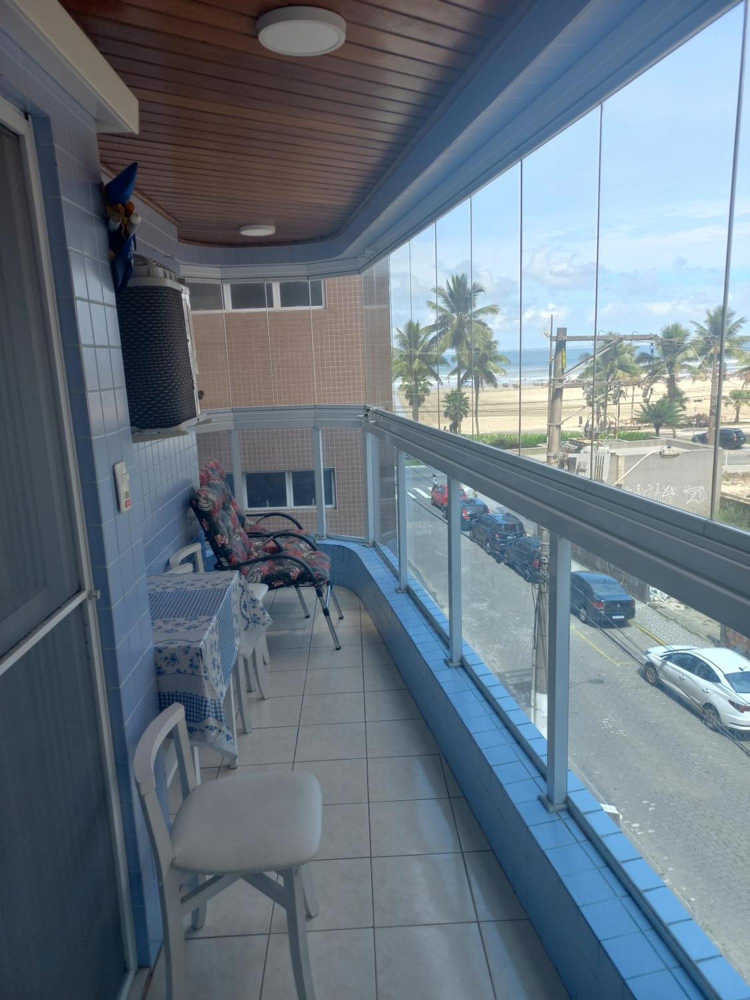 Apto Vista Mar, 8 Pessoas, Varanda Gourmet, Pe Na Areia! Πράια Γκράντε Εξωτερικό φωτογραφία